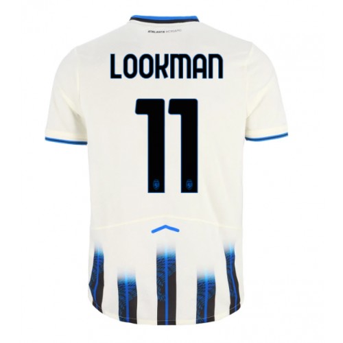Lacne Muži Futbalové dres Atalanta Ademola Lookman #11 2025-26 Krátky Rukáv - Preč
